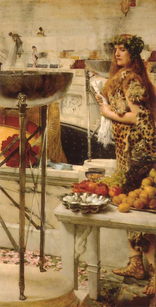 Sir Lawrence Alma-Tadema - Preparation dans le Colisee.jpg